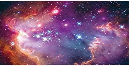 AWERT 60X24 אינץ 'גלקסי אקווריום רקע חלל חיצוני כוכבי מיכל דגים מיכל דגים רקע חלומי קוסמוס יקום