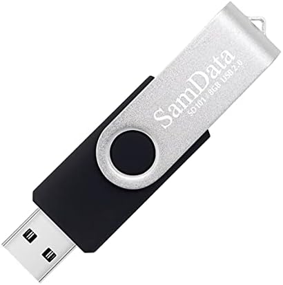 Samdata 8GB כונני פלאש USB 1 חבילה USB 2.0 כונני אגודל 8GB קפיצה כונן קפיצה מקל זיכרון USB עם מחוון LED