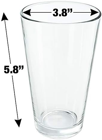 אלכוהול לא פותר בעיות גם לא הומור מצחיק חלב 16 כוס ליטר עוז, זכוכית מחוסמת, עיצוב מודפס ומתנת מאוורר מושלמת