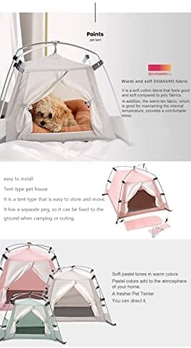 DDASUMI כלב חיות מחמד ובית האוהל של החתול