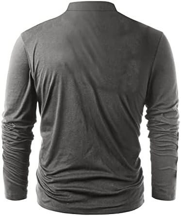 שרוול ארוך שרוול ארוך של Adowbew חולצת הנלי רטרו רטרו בסגנון אתני אצטק צמרות כפתור מזדמן למטה חולצות