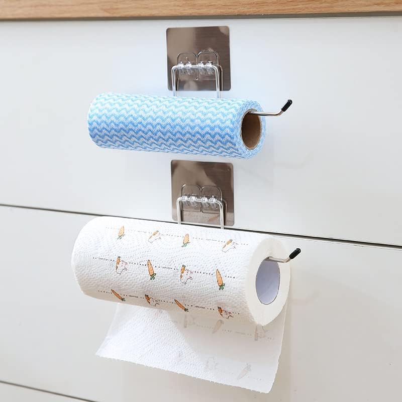 CDYD תלוי טואלט מחזיק נייר טואלט מחזיק נייר מגבות אמבטיה מתלה למטבח מתלה נייר