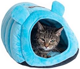 דגם מיטת חתול ארמרקט צורת צינור ג90 קטל, כחול שמיים