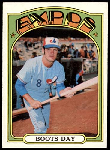 1972 Topps 254 Boots Day Montreal Expos Expos Expos