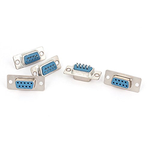 UXCELL 5 PCS RS232 DB9 9 PIN COONTER CONNECTER CONTER CONCE