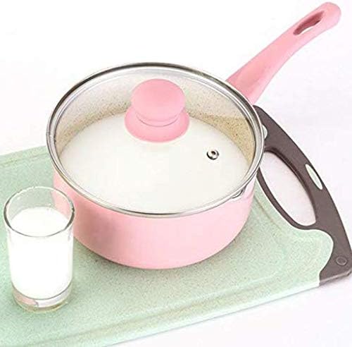 חלב מחבת, מיני חמאת חם אמייל סיר מחבת כלי בישול עם ידית, מושלם גודל לחימום קטן יותר נוזל