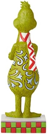 Enesco Jim Shore Dr. Seuss The Grinch עם פסלון צעיף ארוך, 9 אינץ