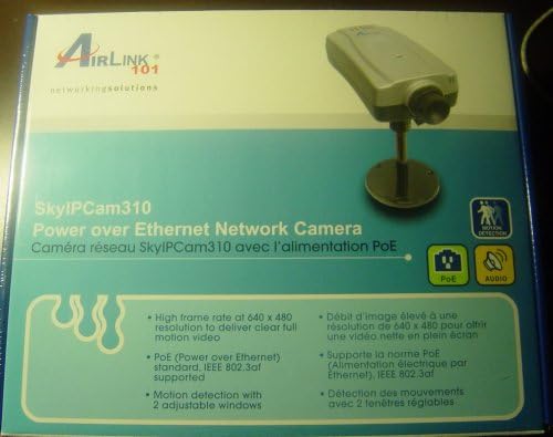 MEX-AICP310 SKYIPCAM310 POWER OVER OVER Ethernet Network מצלמת