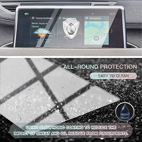 מגן מסך לרכב בקרת מרכז ניווט מגן מסך מגע לשנת 2018 2019 2020 איקס2-פ39 אידריב, זכוכית מחוסמת רגישות
