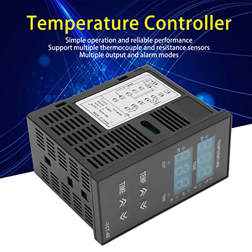 בקר טמפרטורת LED דיגיטלי, ביצועים אמינים של ביצועים מרובים תפוקות 100-240V קל לשימוש בבקר טמפרטורת PID