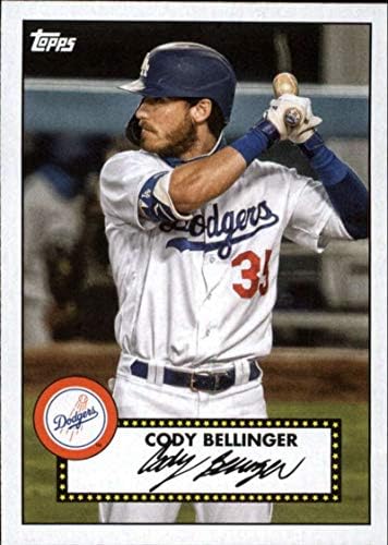 2021 Topps Series 1 Baseball 1952 Topps Redux T52-22 Cody Belinger Los Angeles Dodgers הרשמי של