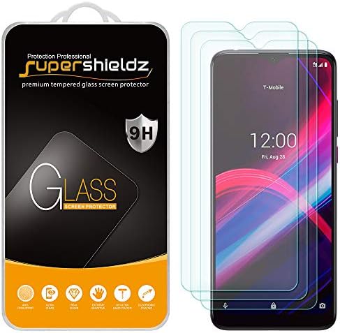 Supershieldz מיועד למגן מסך זכוכית מחוסמת T-Mobile, אנטי שריטה, ללא בועה