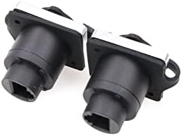 ZBLZGP RJ45 PANGENTER Network מחבר אות אתרנט IP65 מצמד אטום למים RJ45 שקע פאנל CAT5 CAT6