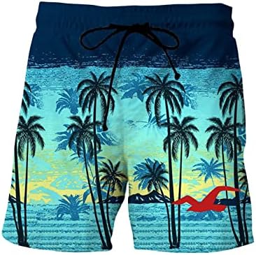 קיץ גברים מכנסיים קצרים גברים של אביב ובקיץ מקרית מכנסיים מודפס פנל ספורט חוף מכנסיים עם כיסי רשת