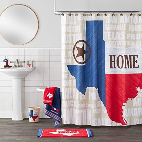 SKL Home State of Texas מגבת רחצה, 24 x 50, כחול