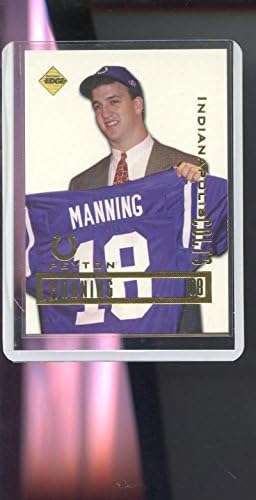 1998 קצה האספן פייטון מאנינג פרומו Colts RC טירון אספני כרטיסי קצה