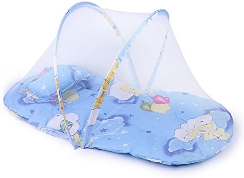 מתקפל תינוק מצעים עריסה נוטינג נייד תינוק יתושים רשתות מיטת מזרן כרית חליפה לילדים אוהל עריסת מיטת סט
