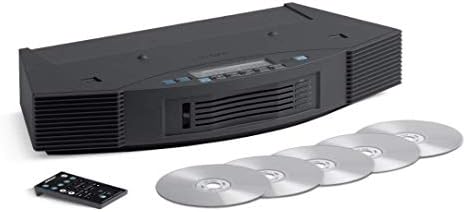 בוס אקוסטית גל מערכת השני 5-תקליטור רב דיסק מחליף, גרפיט אפור שחור