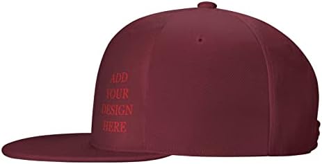 מותאם אישית היפ הופ סנאפבק כובע לגברים עיצוב משלך לוגו תמונה שם טקסט שטוח ביל אישית מתכוונן בייסבול