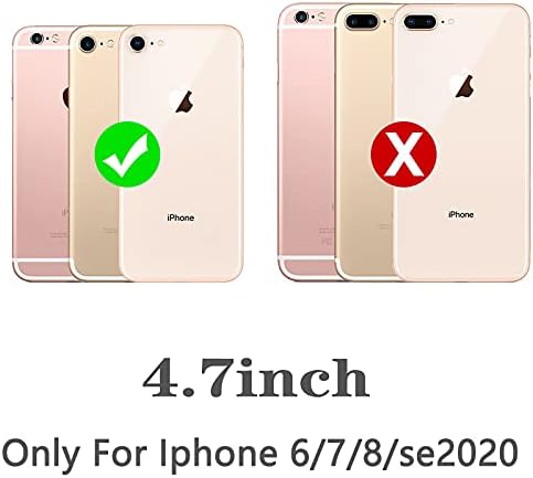 iPhone SE 2022/2020 מארז לגברים נשים, דגל אמריקאי חמניות עיצוב פרה כבד חובה כבד פגוש פלסטיק קשיח +מארז מגן