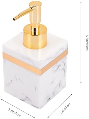 Zerodeko מקצף סבון סבון קצף שיש ריק מתקן סבון ידיים לעיתונות קרם קרם שמפו לבקבוק שמפו למטבח חדר אמבטיה
