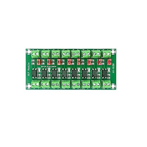 1PCS PC817 Optocoupler בידוד בידוד מודול מתאם מתאם מתאם, 8 דרך