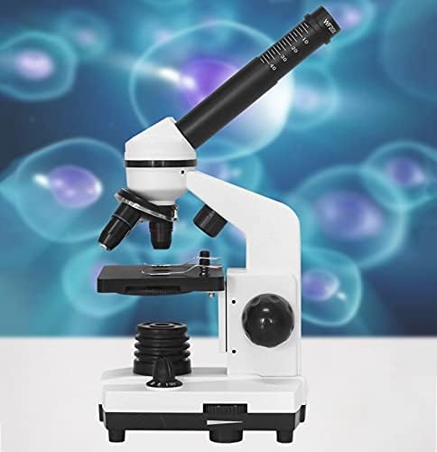 מתחם מיקרוסקופ ביולוגי מקצועי הוביל מיקרוסקופ סטודנטים חד-עיני חקר ביולוגי מתאם לסמארטפון פי 40-1600