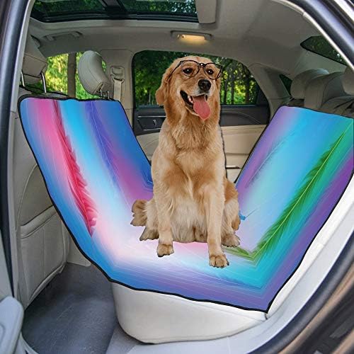 כיסוי מושב כלב מותאם אישית תוספות רוח עיצוב סגנון יצירתי מגניב הדפסת רכב מושב מכסה לכלבים עמיד למים החלקה