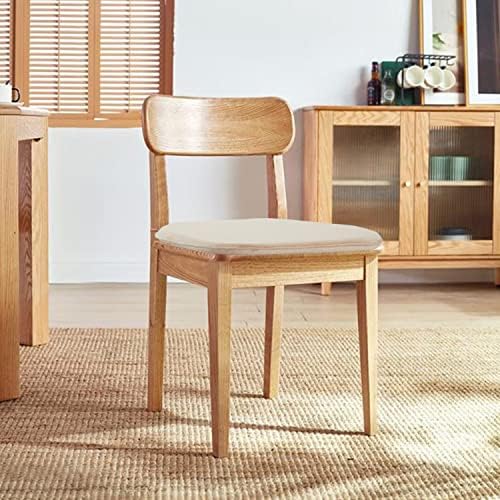 כריות כריות כיסא מטבח בסיסיות של 4, כרית כיסא קצף זיכרון בצורת U עם קשרים, 17X15 אינץ