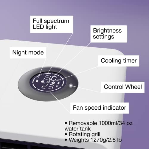 Evapolar evalightplus קירור אוויר אישי ומחסנית נוספת