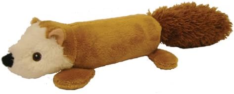 Pet Lou 01011 EZ Squeakers צעצוע של כלב, דביבון 11 אינץ '