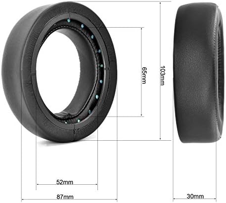 HS70 PRO שדרוג עבה יותר משדרג אוזניות אוזניים - כוס כרית אוזן החלפה תואמת ל- Corsair HS50 Pro