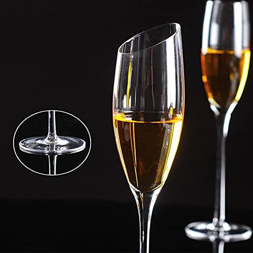 גביע שמפניה-קוקטייל כוסות-מיץ זכוכית, כוסות יין אדום קריסטל, ארוך נבע כלי זכוכית, סט זכוכית יין