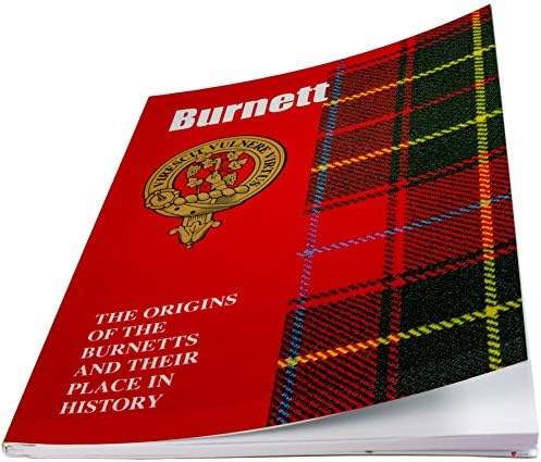 אני Luv Ltd Burnett Ancestry חוברת Ancestry History of the Origins of the Clan Scottis
