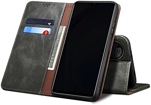 מארז כיסוי טלפוני מארז תואם ל- Huawei P50, 2 ב 1 מארז ארנק הפוך עם מחזיק כרטיסים, מארז ארנק עור PU פרימיום