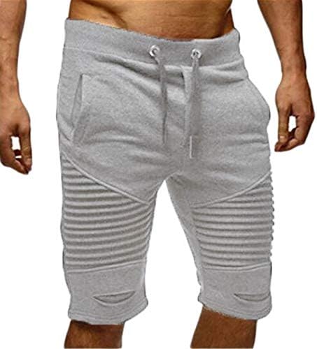 תרגיל חיצוני לגברים של Andongnywell מפעיל אימונים נושמים מכנסי כושר אימון כושר מכנסיים קצרים יבש