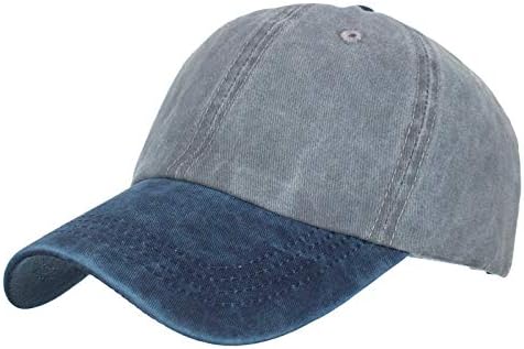 גברים נשים וינטג 'משאית כובע חיצוני ספורט כובע בייסבול מתכוונן צבע אחיד כובע קלאסי פרופיל נמוך כובע שמש