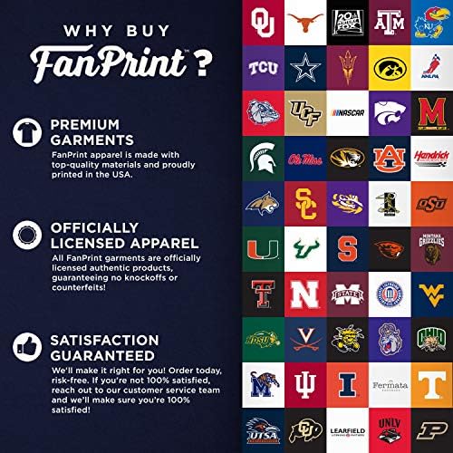 חולצת טריקו של טביעת Fanprint LSU