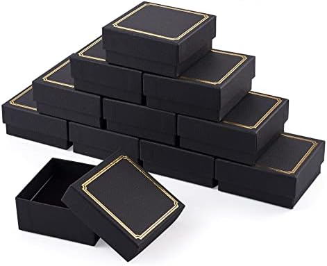 Bestewelry 18 יחידות קופסאות קרטון קופסאות תכשיטים