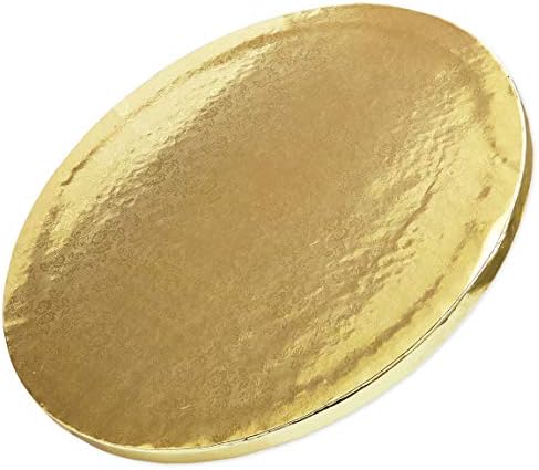 לוחות עוגת נייר זהב, עיגולי תוף חד פעמיים