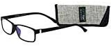 שמור מחשב Optitek לגברים של SAD משקפיים 2103 משקפי קריאה שחורים