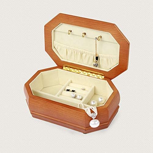 קופסת תכשיטים לוז קופסת תכשיטים מעץ מתומן קופסת תכשיטים מעץ קופסא אחסון עץ קופסת תכשיטים מתקדמים קופסת