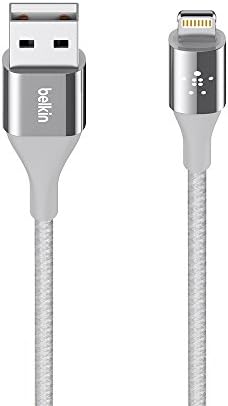 Belkin Mixit Duredk Lightning לכבל USB - כבל טעינה מאייפון מוסמך MFI לאייפון 11, 11 Pro, 11 Pro Max,