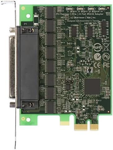 LF781KB מקומי PCI Express 8 יציאה RS232 מתאם מארח סידורי W/כבל אוקטפלקס 12 HD78M-DB9M-8
