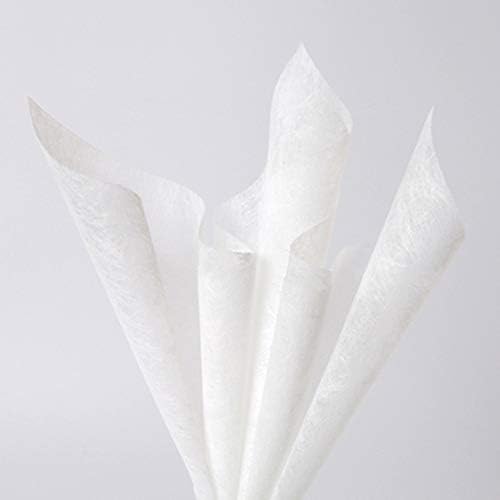 כורכת נייר עטיפה קוריאני מתנה פרח גלישת כותנה עמיד למים זר אריזה רקמות נייר אספקת פרחים 15 גיליונות, 22.8