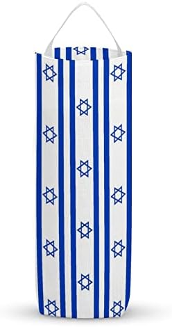 ישראל דגל בצורת מכולת תיק רחיץ ארגונית מכשירי עם תליית לולאה לאחסון קניות אשפה שקיות