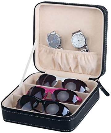 WYBFZTT-188 ניידים משקפי שמש משקפי שמש של תיבת תכשיטים תיבת תכשיטים קופסת קופסת כוסות קטנות תיק רוכסן תיק