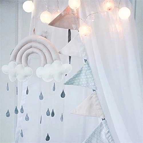 אביזרי חדר דלואט אביזרים קשת קשת גשם קישוט ענן קיר חדר תינוקות תלויים קישוט אוהל