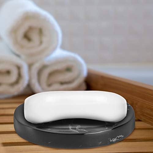 כיור בכיור מחזיק ספוג מגש שרף 1 pc צלחת סבון דקורטיבי, מגש סבון ביתי מיכל אחסון סבון אמבטיה לחדר אמבטיה,