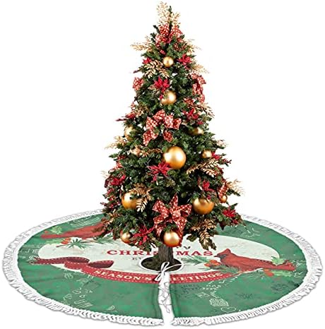 צווארון עץ חג המולד של Kuiliupet עם כיסוי בסיס עצי עצי חג שמח